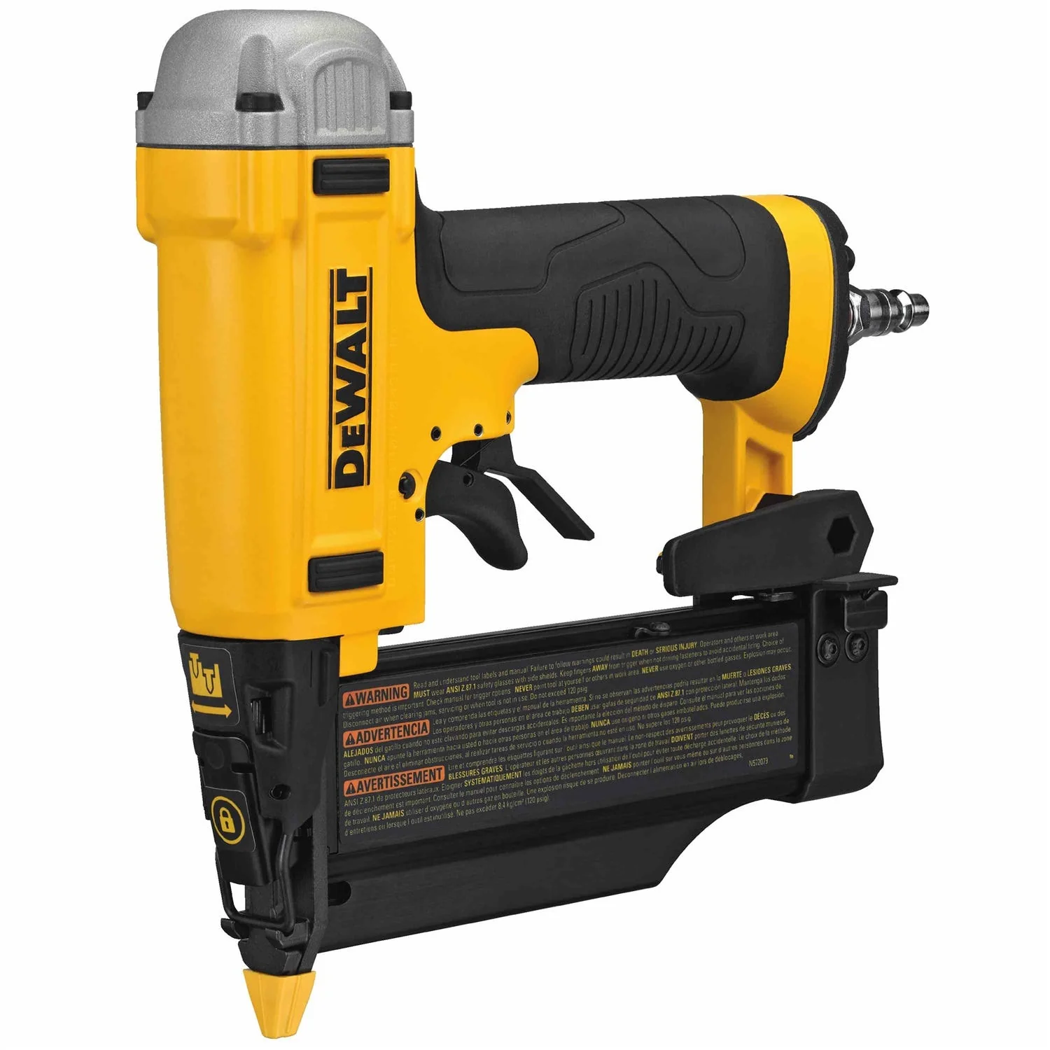 DeWalt DWFP2350K 23-Gauge Pneumatic Pin Nailer - Image 4