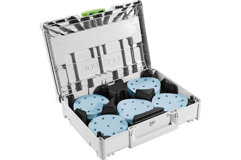 Festool Cordless 18V ETSC 2 125mm (5-in.) Sander w/ 100-Piece GRANAT Abrasive Systainer Set - Image 3