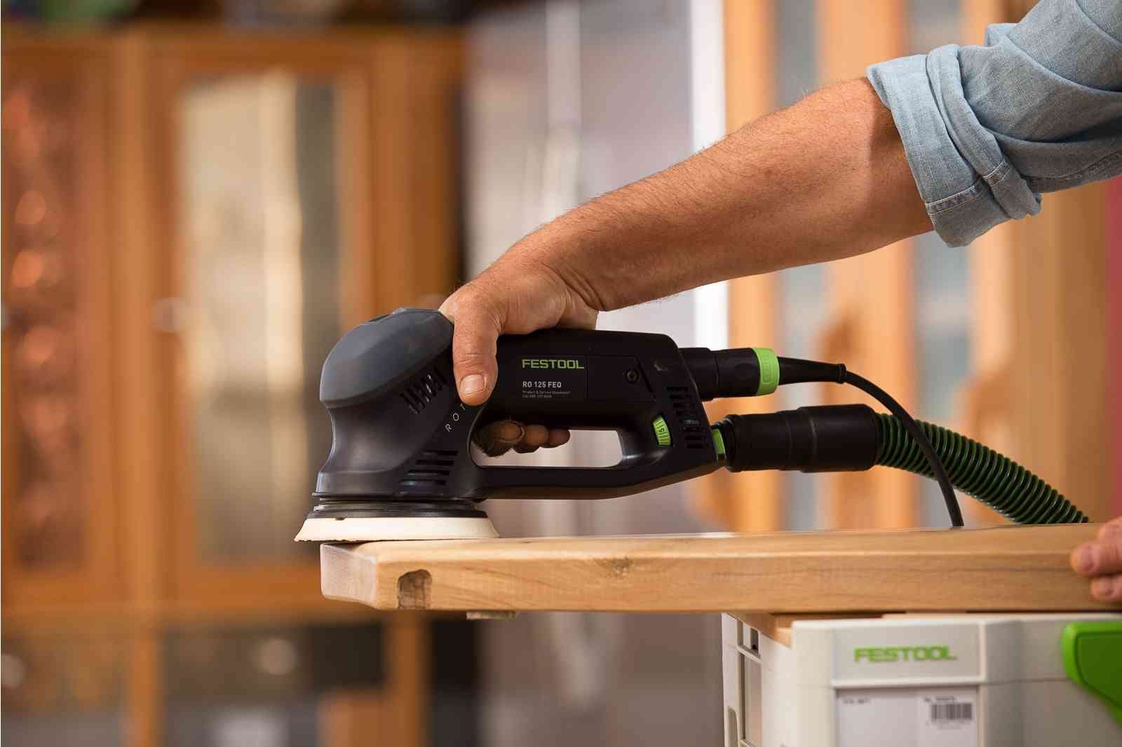 Festool RO 125 FEQ-Plus Rotex 125mm (5") Multi-Mode Sander w/ Granat Abrasive Value Set Systainer - Image 13
