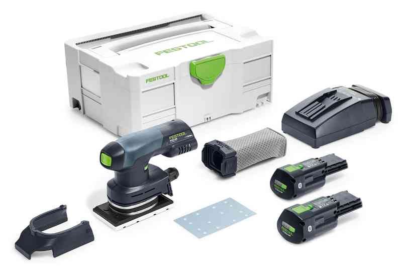 Festool RTSC 400 18V Brushless Hybrid Sander Set w/ Granat Abrasive Value Set Systainer - Image 11