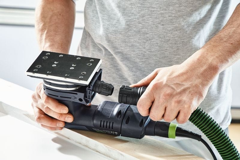 Festool RTSC 400 18V Brushless Hybrid Sander Set w/ Granat Abrasive Value Set Systainer - Image 4