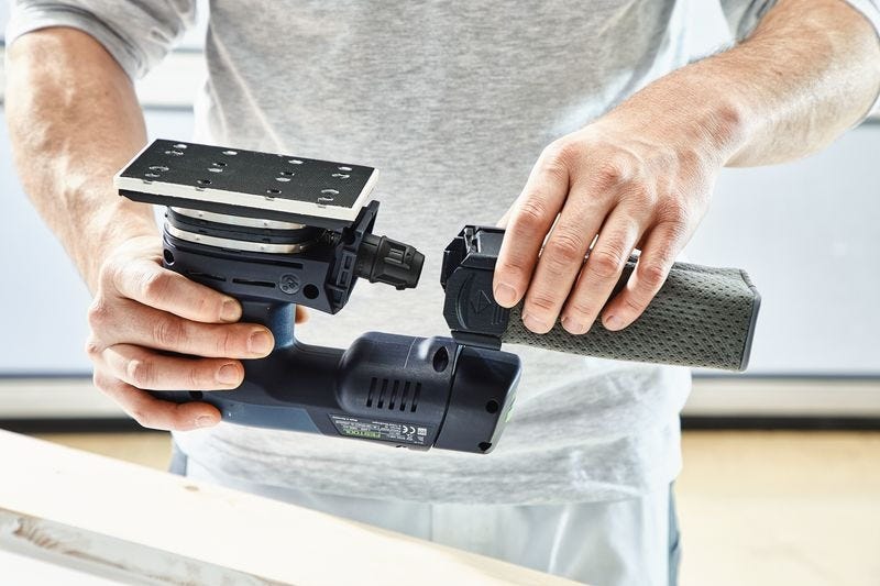 Festool RTSC 400 18V Brushless Hybrid Sander Set w/ Granat Abrasive Value Set Systainer - Image 6
