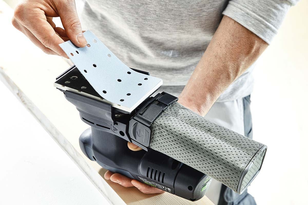 Festool RTSC 400 18V Brushless Hybrid Sander Set w/ Granat Abrasive Value Set Systainer - Image 7