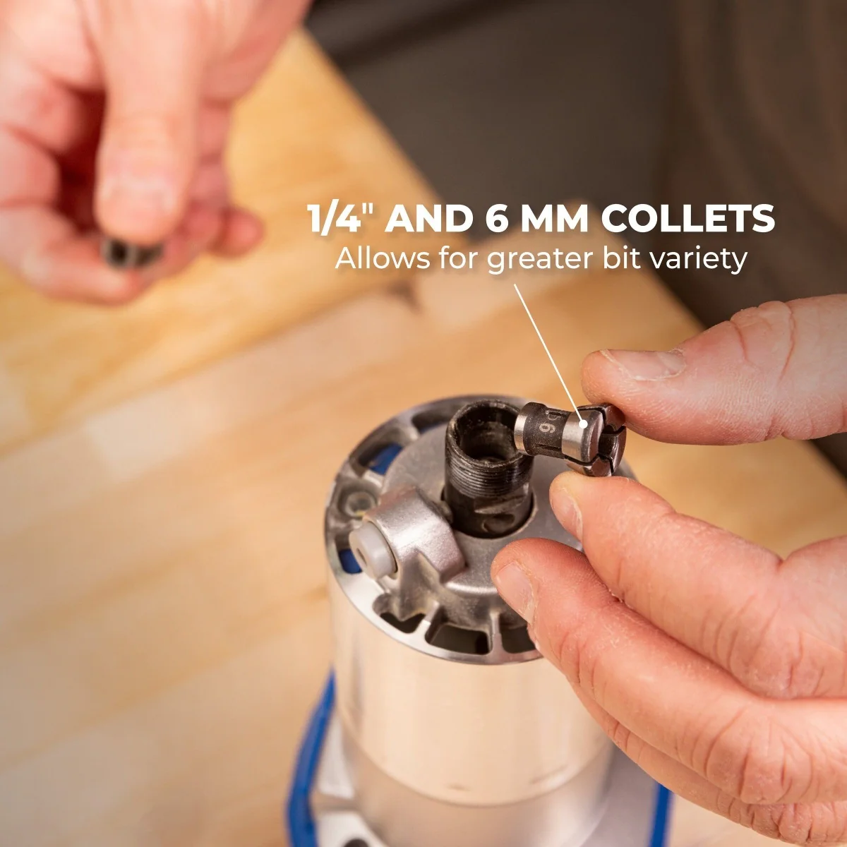 Kreg KPTRT025A 20V Ionic Drive Cordless 1/4-in Trim Router, Tool Only - Image 11