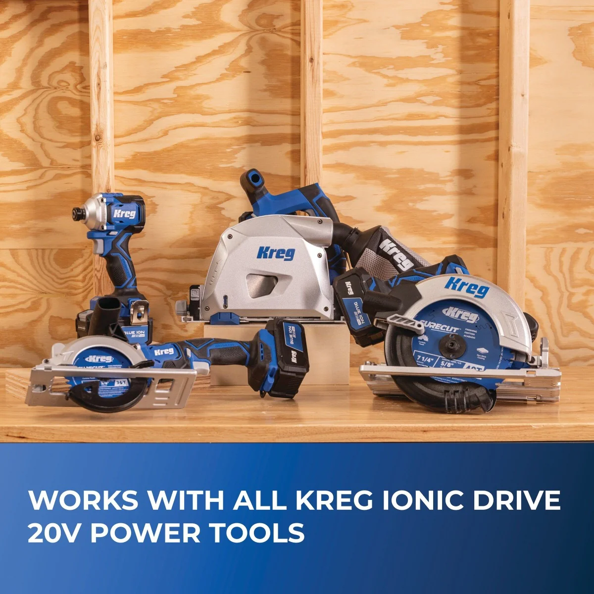 Kreg BATT4A 20V Blue Ion 4.0 Ah Battery Pack - Image 4