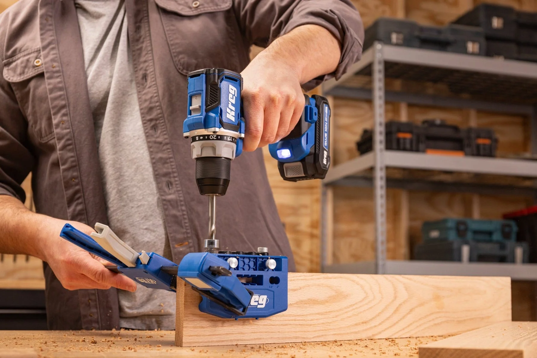 Kreg KHJD345 Dowel Joinery Jig Kit - Image 4