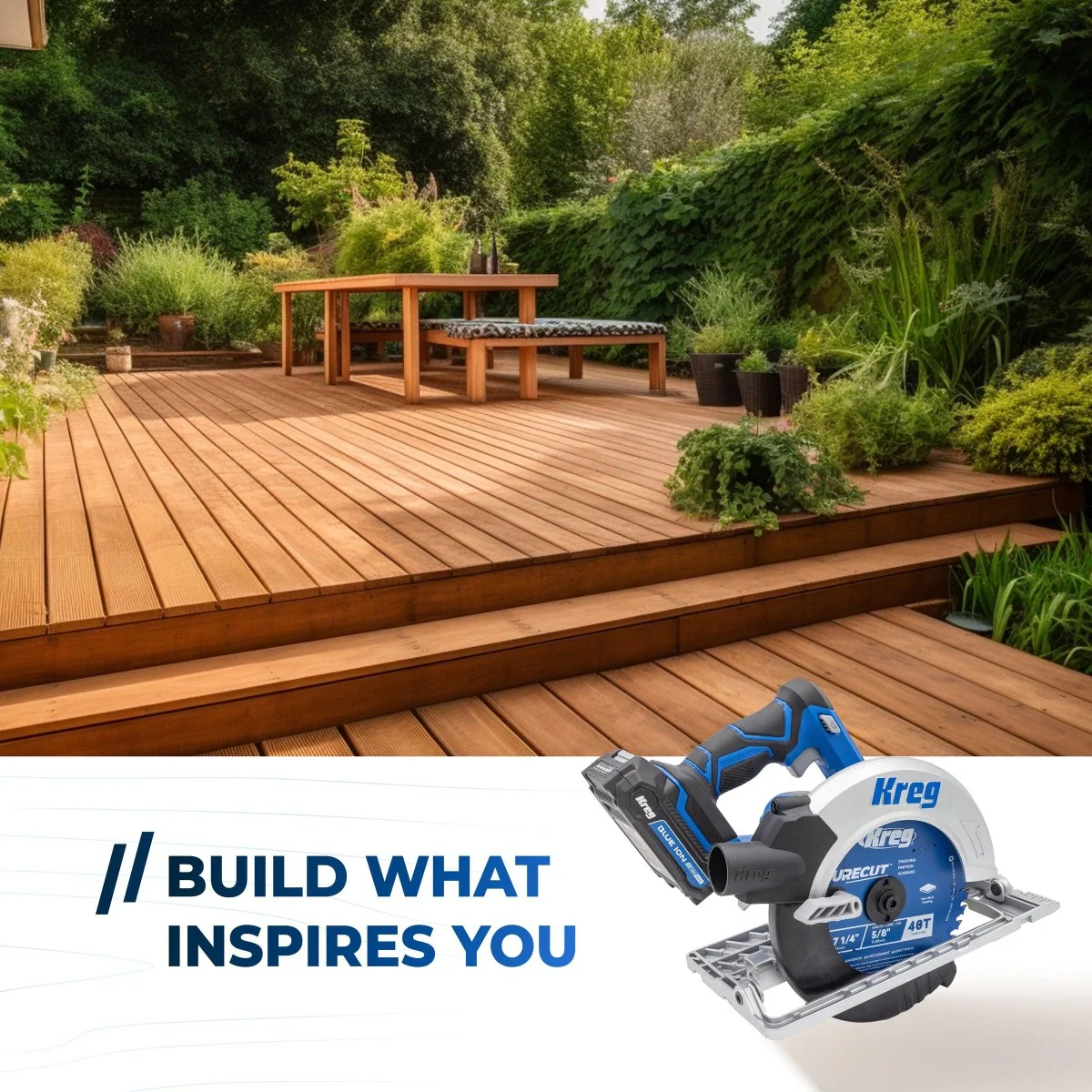 Kreg KPTCS725A 20V Ionic Drive 7-1/4-in Circular Saw, Tool Only - Image 12