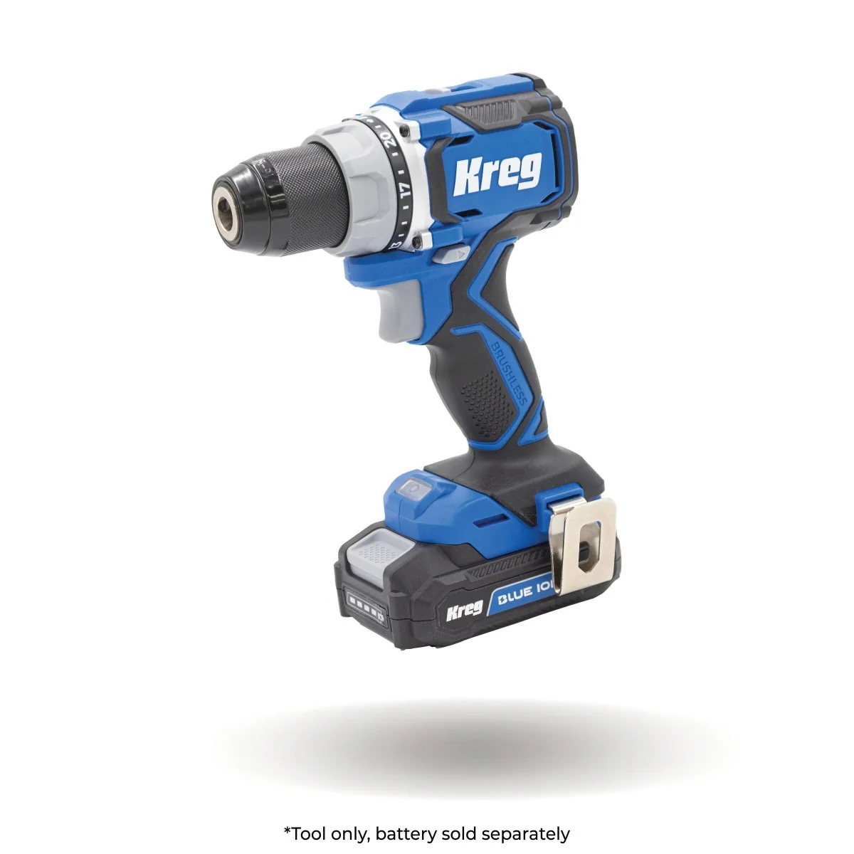 Kreg KPTDR050A 20V Ionic Drive 1/2-in Compact Drill, Tool Only - Image 10