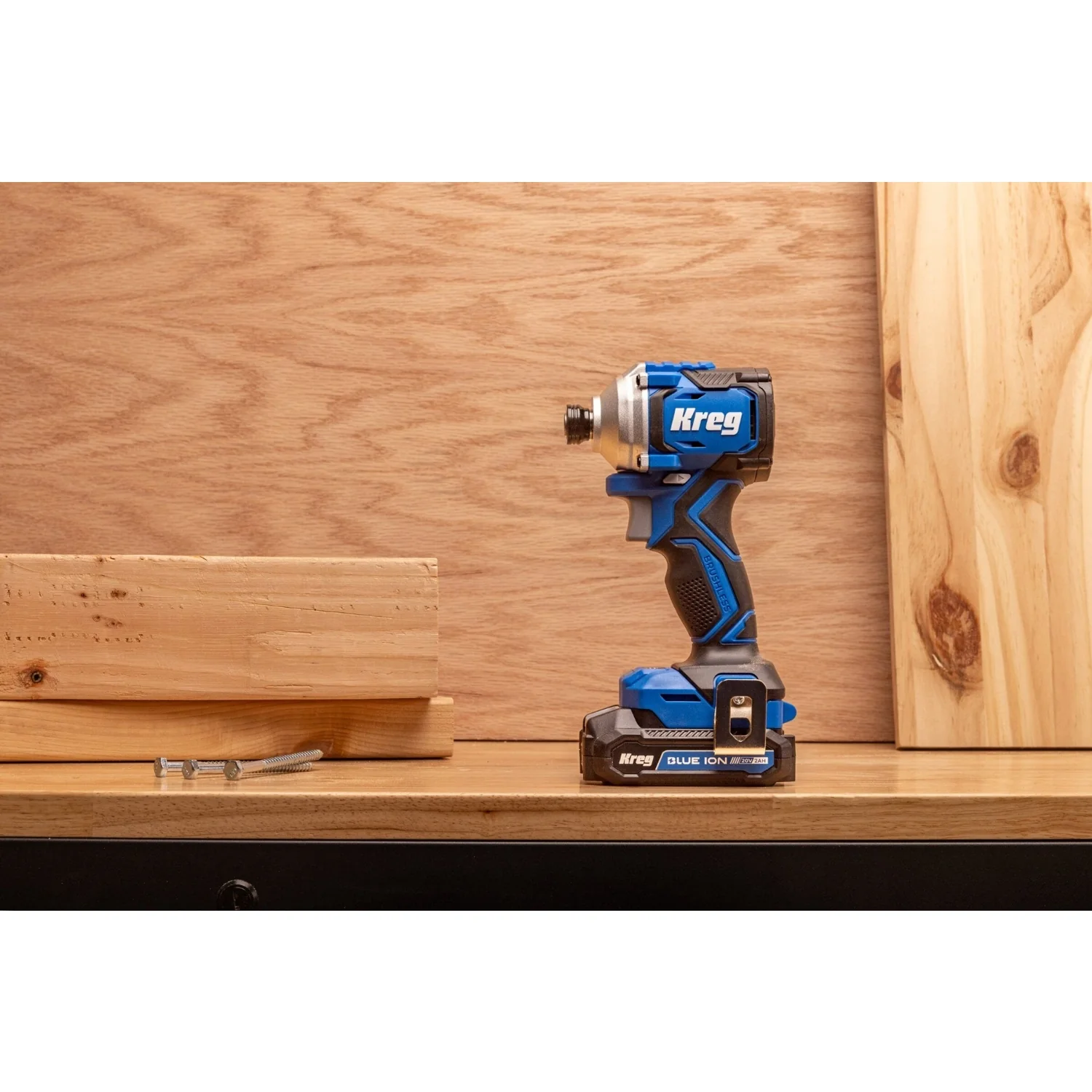 Kreg KPTDV025A 20V Ionic Drive 1/4-in Compact Impact Driver, Tool Only - Image 12