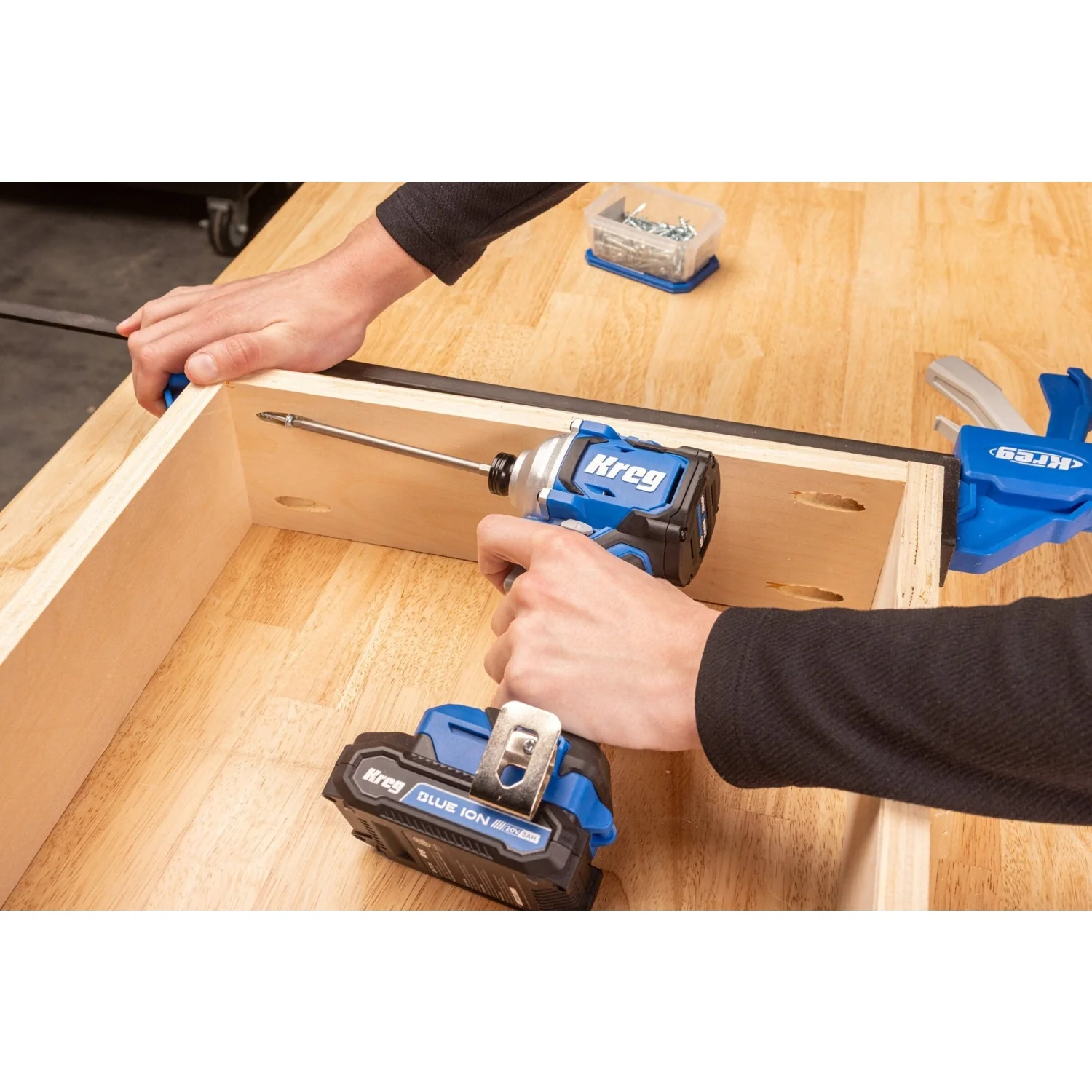 Kreg KPTDV025A 20V Ionic Drive 1/4-in Compact Impact Driver, Tool Only - Image 13
