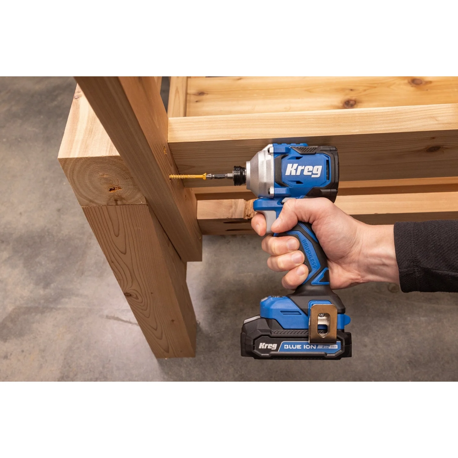 Kreg KPTDV025A 20V Ionic Drive 1/4-in Compact Impact Driver, Tool Only - Image 14