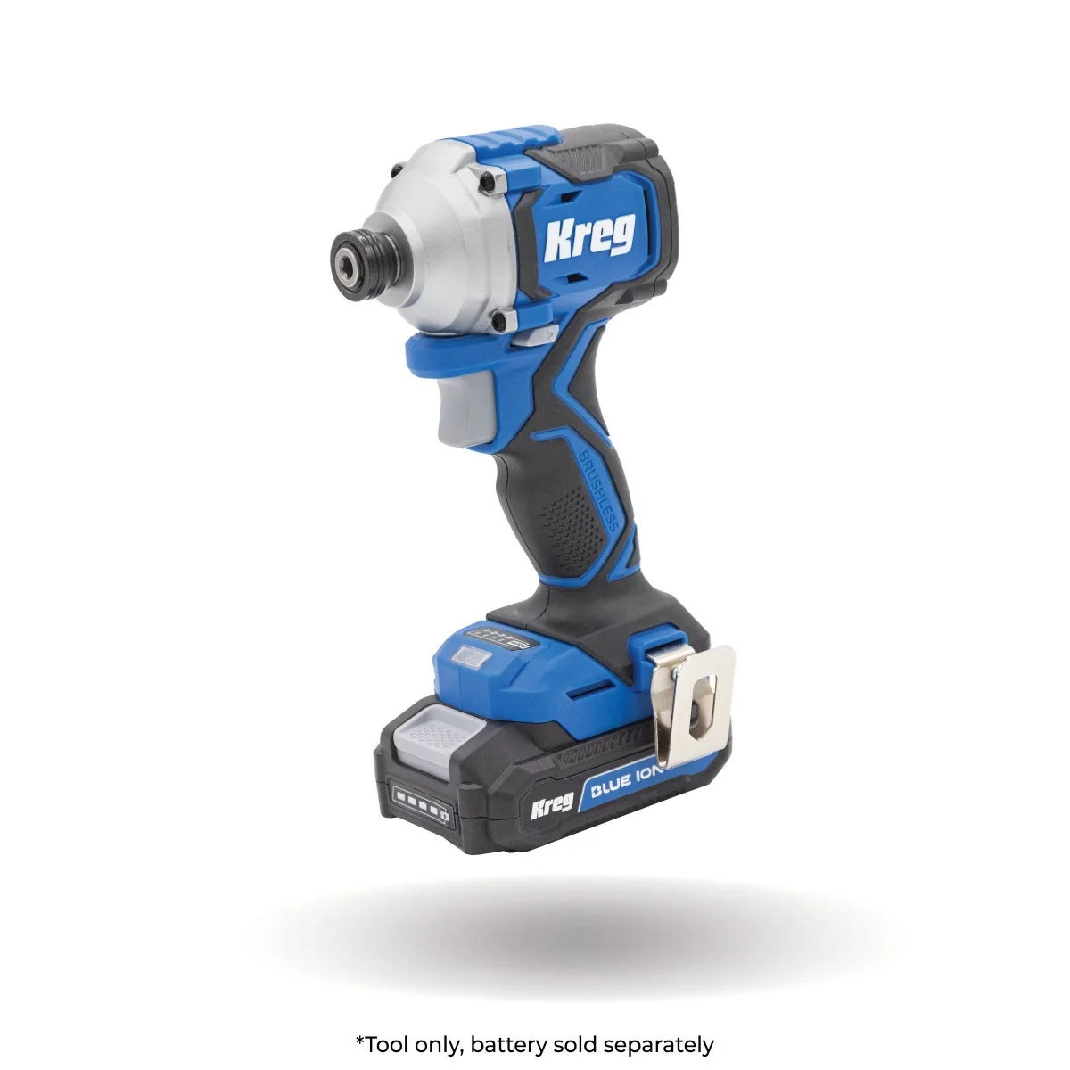 Kreg KPTDV025A 20V Ionic Drive 1/4-in Compact Impact Driver, Tool Only - Image 15