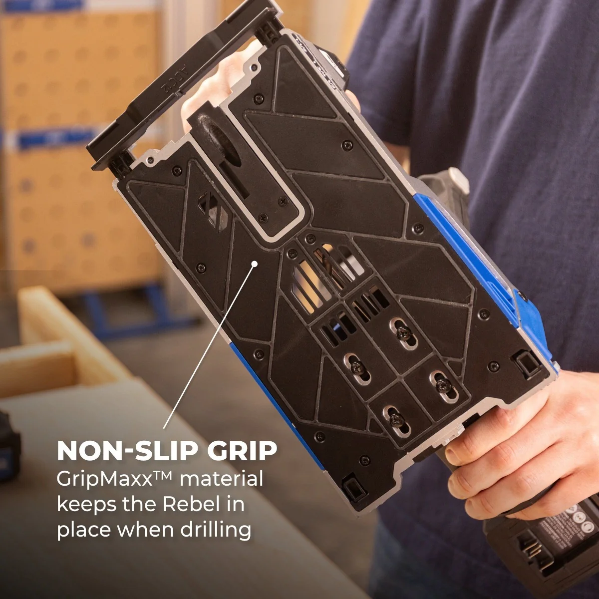 Kreg KPTRB100A Ionic Drive Cordless Rebel Pocket-Hole Joiner, Tool Only - Image 11