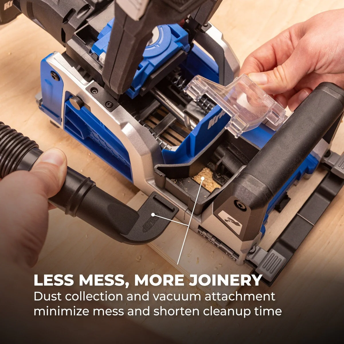 Kreg KPTRB100A Ionic Drive Cordless Rebel Pocket-Hole Joiner, Tool Only - Image 13