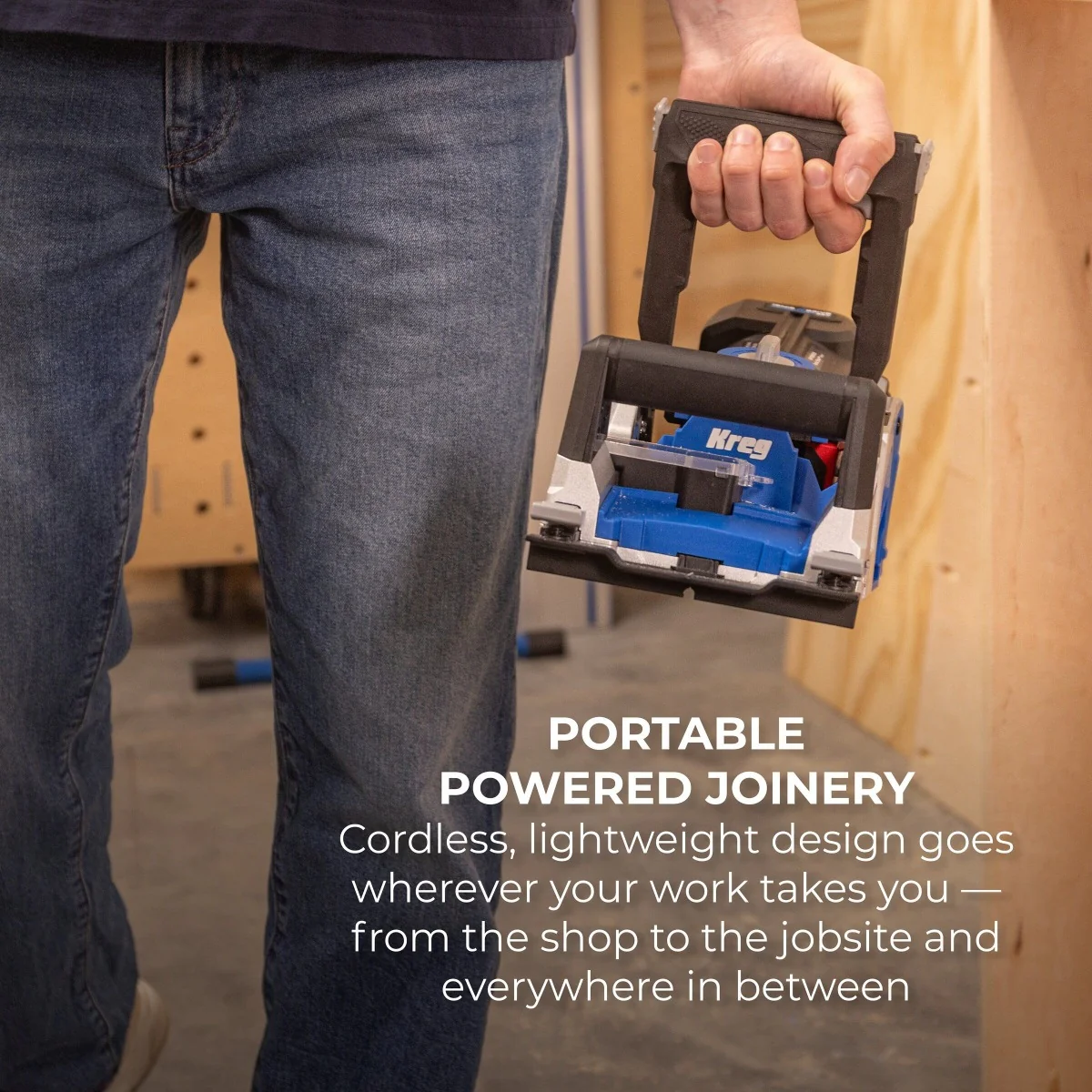 Kreg KPTRB100A Ionic Drive Cordless Rebel Pocket-Hole Joiner, Tool Only - Image 4