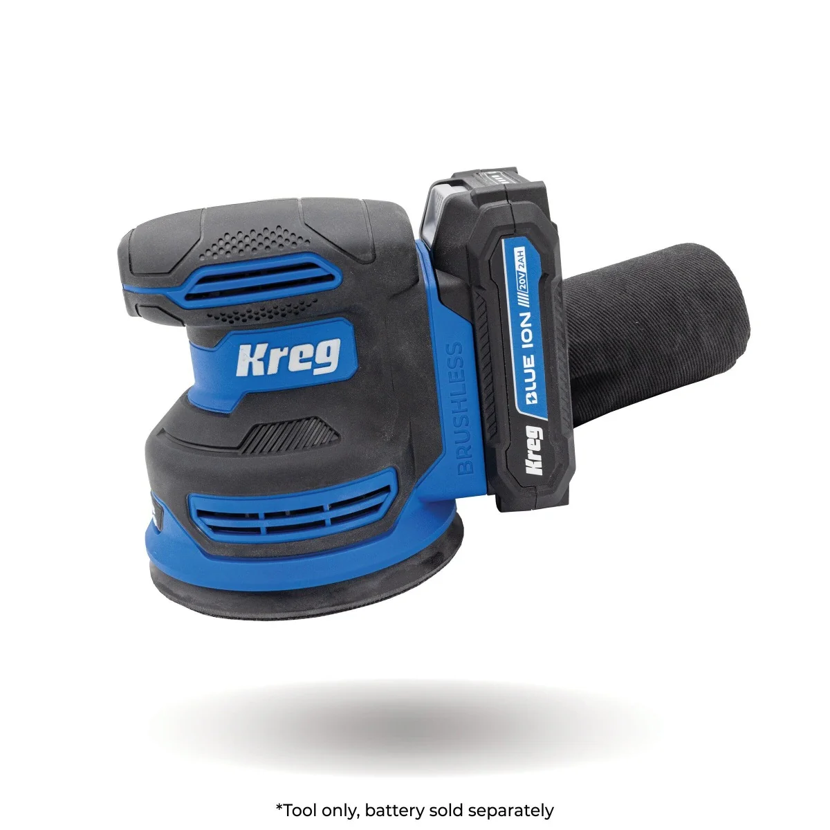 Kreg KPTRS500A 20V Ionic Drive Cordless 5-in Random Orbit Sander, Tool Only - Image 9