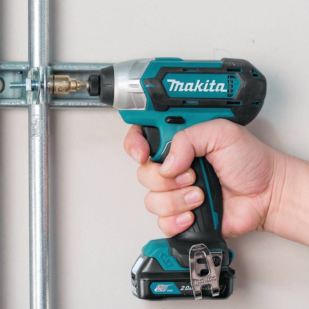 Makita DT03R1 12V max CXT Lithium-Ion Cordless Impact Driver Kit (2.0Ah) - Image 4