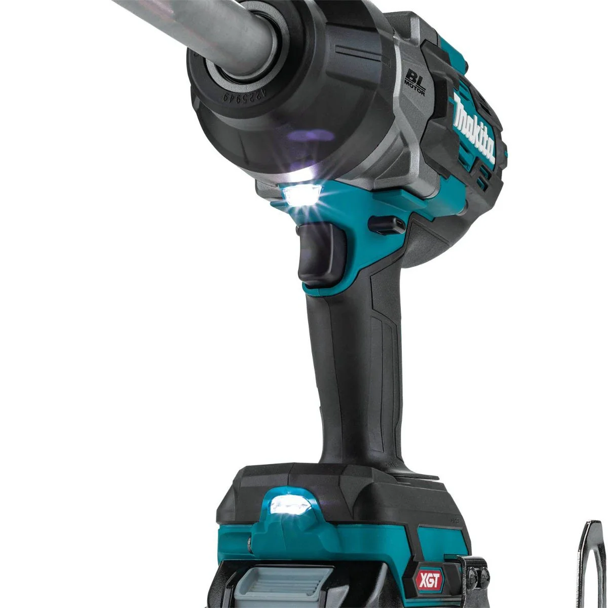 Makita GWT11Z 40V max XGT Brushless Cordless 4-Speed High-Torque 3/4-in. Extended Anvil Friction Ring Impact Wrench, Tool Only - Image 11