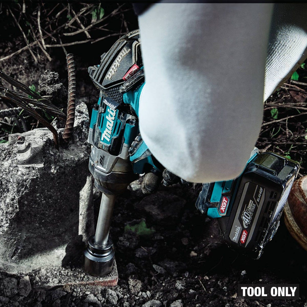 Makita GWT11Z 40V max XGT Brushless Cordless 4-Speed High-Torque 3/4-in. Extended Anvil Friction Ring Impact Wrench, Tool Only - Image 4