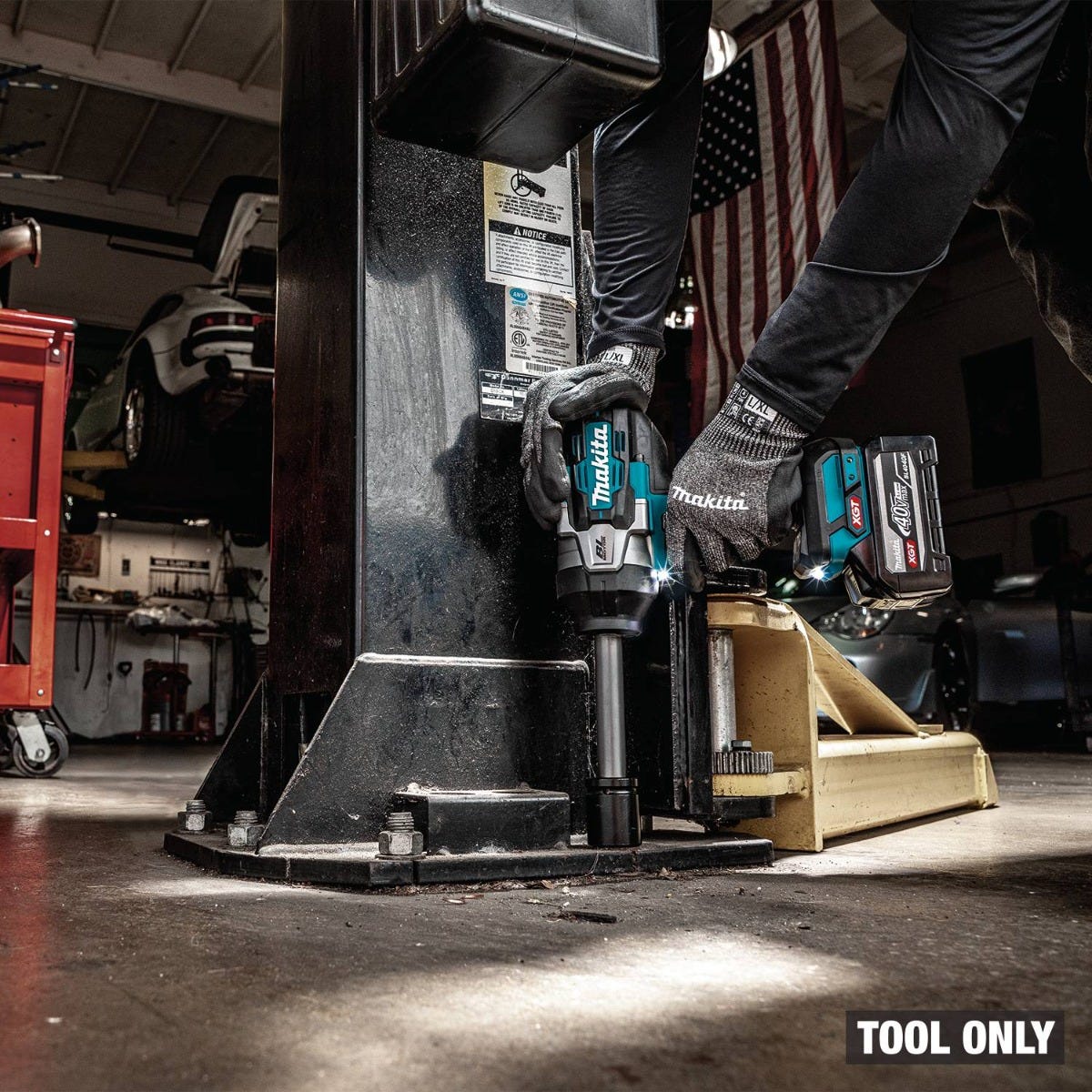 Makita GWT11Z 40V max XGT Brushless Cordless 4-Speed High-Torque 3/4-in. Extended Anvil Friction Ring Impact Wrench, Tool Only - Image 5