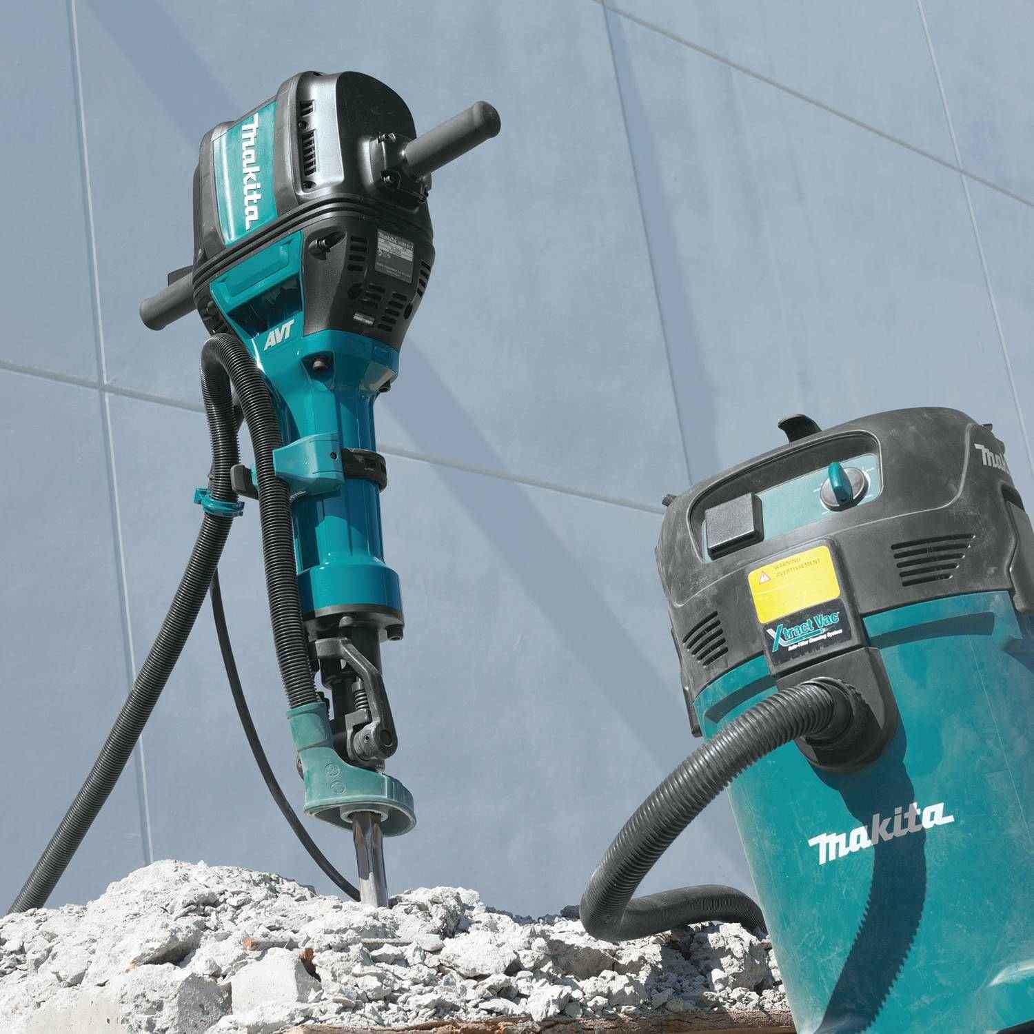 Makita HM1812X3 70 lb. Advanced AVT Breaker Hammer, accepts 1-1/8" Hex bits - Image 4