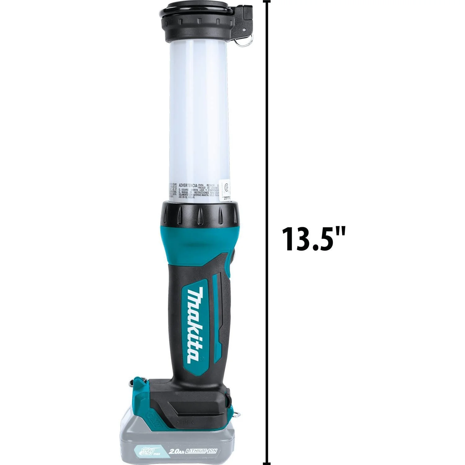 Makita ML104 12V max CXT Lithium-Ion Cordless LED Lantern/Flashlight, Flashlight Only - Image 12