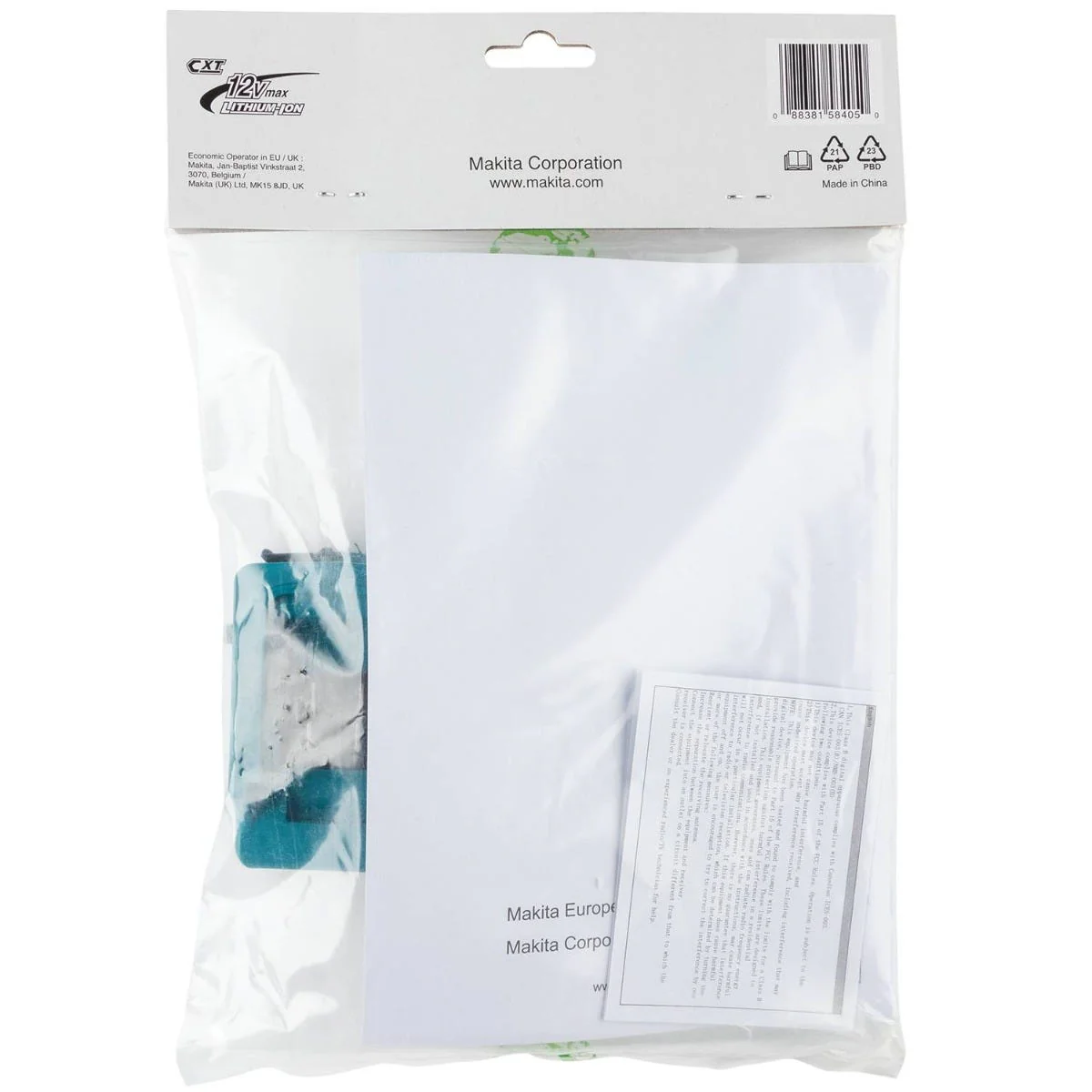 Makita TD00000110 12V max CXT Power Source w/ USB port - Image 7