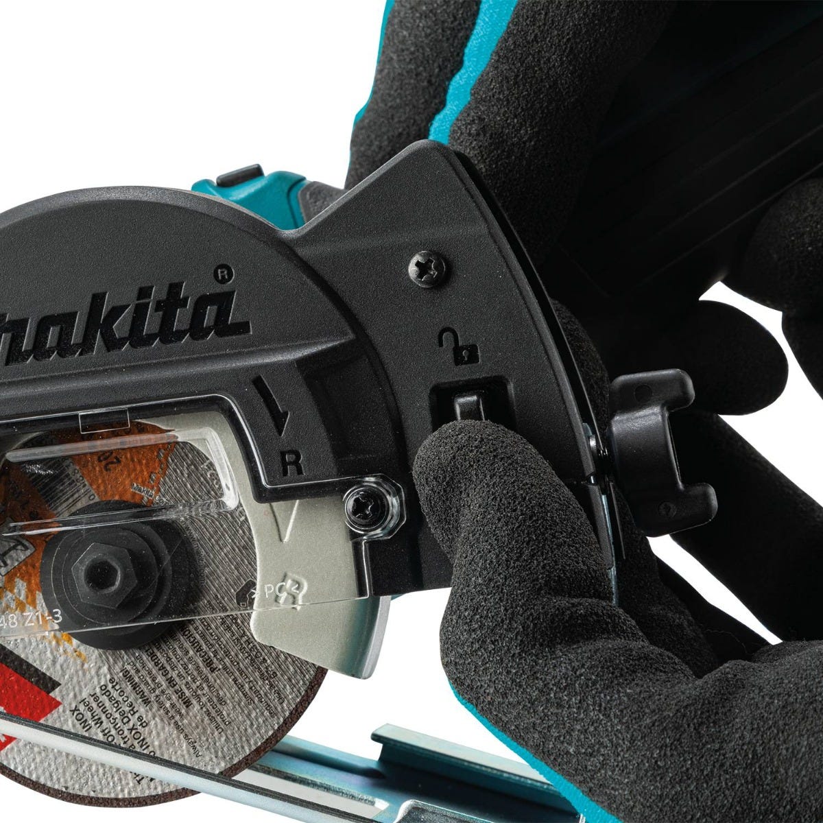 Makita XCM01Z 18V LXT Lithium-Ion Brushless Cordless 3" Cut-Off Tool, Tool Only - Image 10