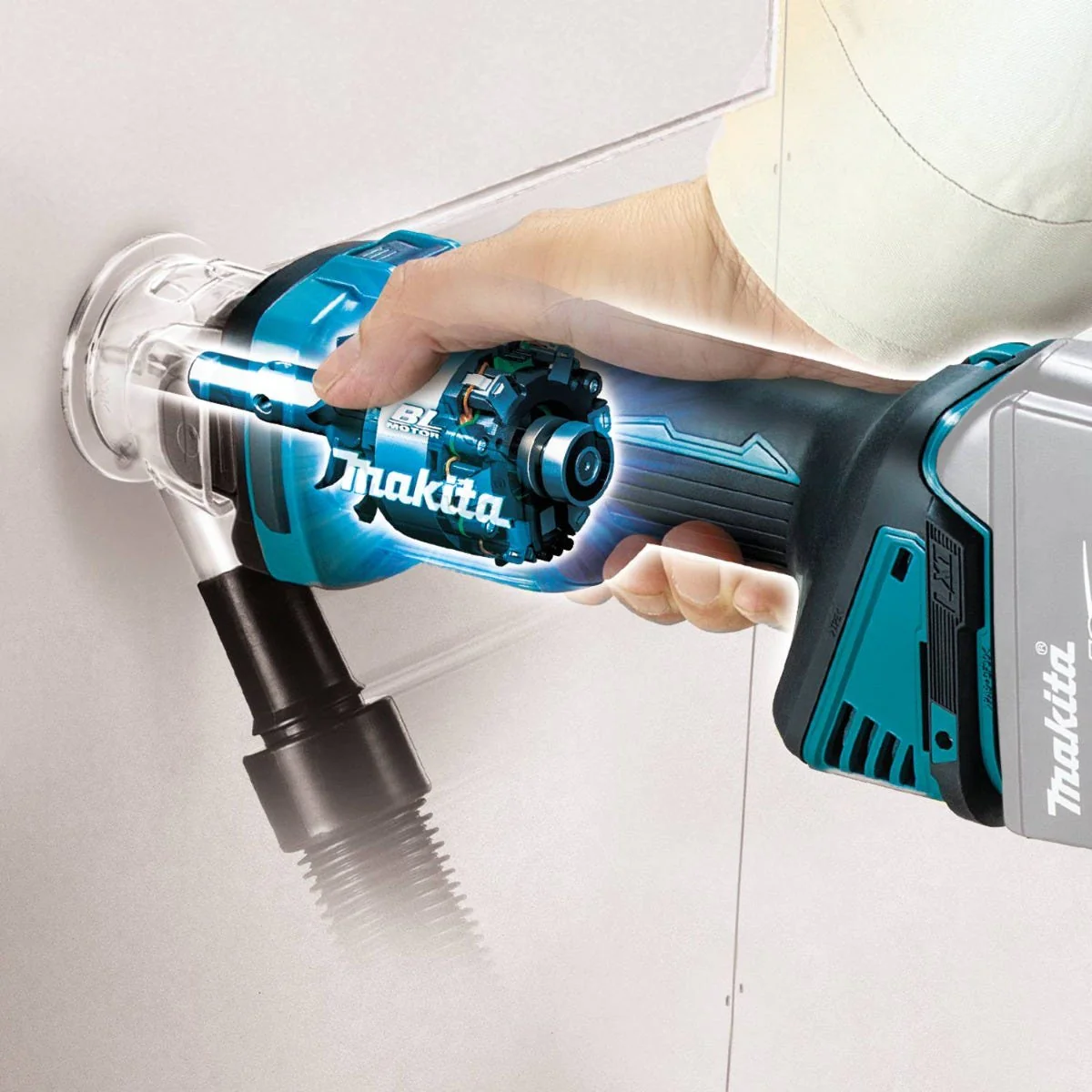 Makita XOC02Z 18V LXT Lithium-Ion Brushless Cordless Cut-Out Tool, AWS Capable, Tool Only - Image 4