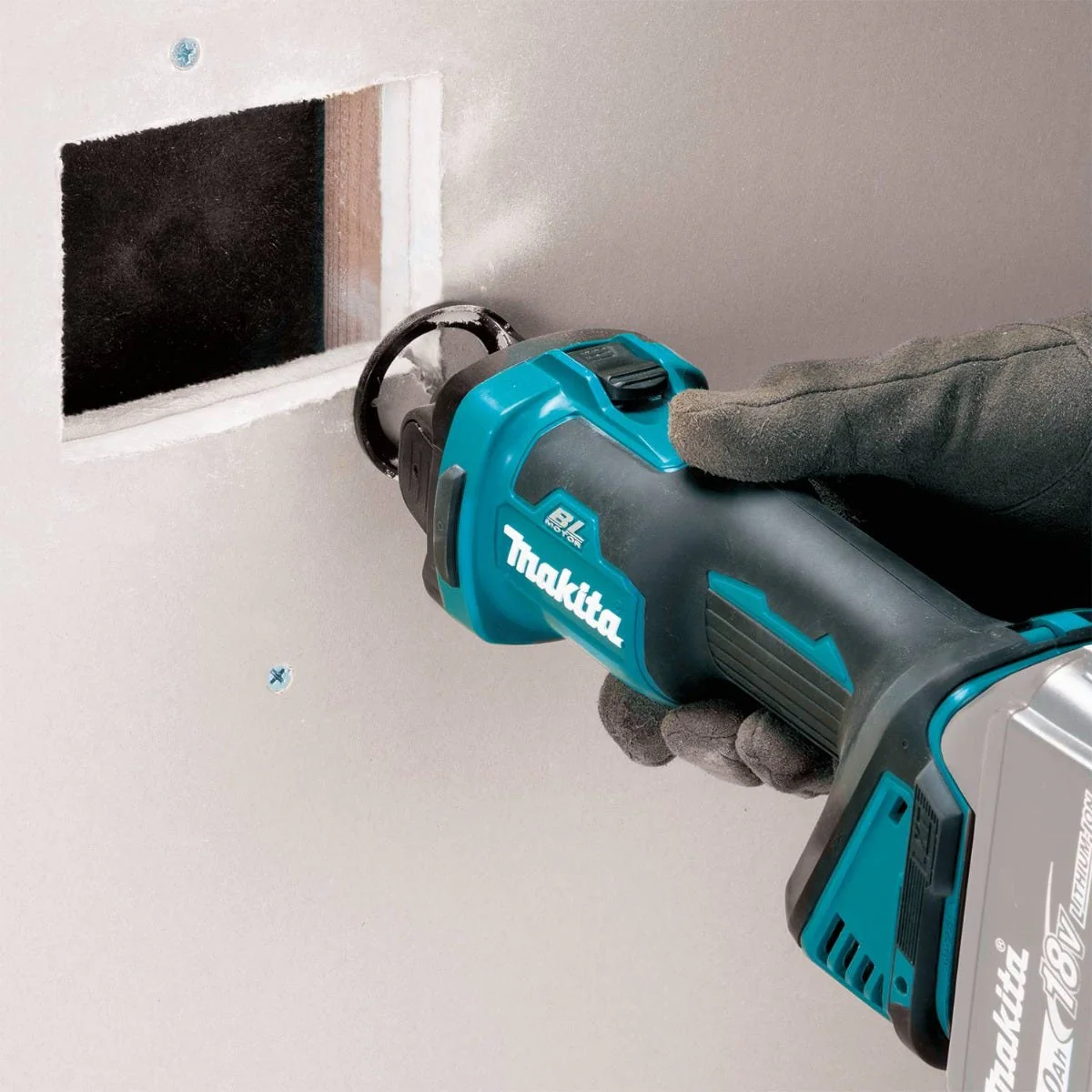 Makita XOC02Z 18V LXT Lithium-Ion Brushless Cordless Cut-Out Tool, AWS Capable, Tool Only - Image 6