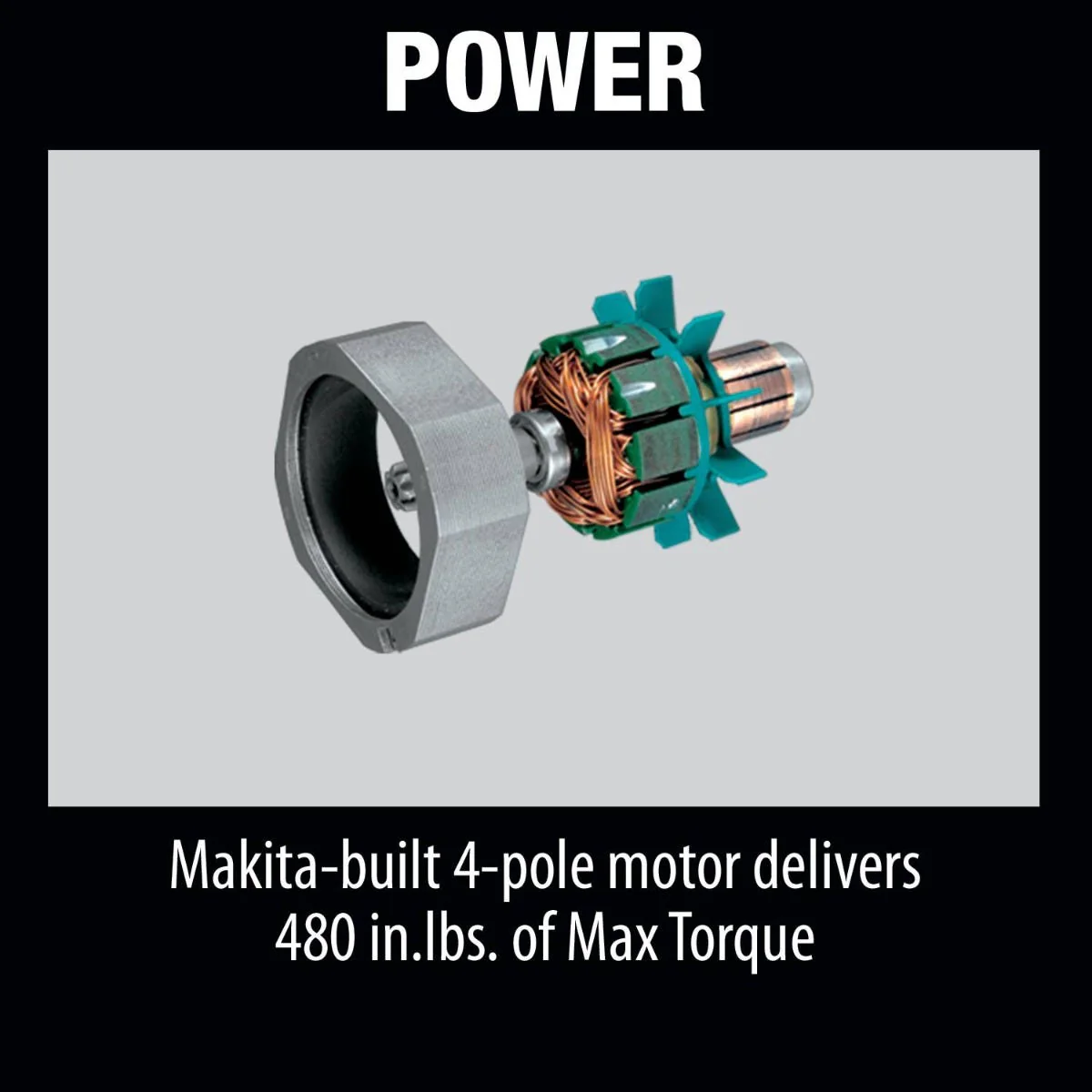 Makita XPH10Z 18V LXT Lithium-Ion Cordless 1/2" Hammer Driver-Drill, Tool Only - Image 3