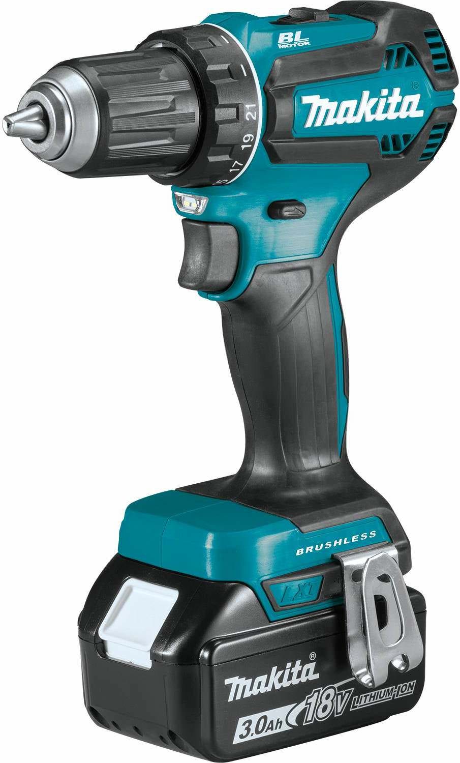 Makita XT281S 18V LXT Lithium-Ion Brushless Cordless 2-Pc. Combo Kit (3.0Ah) - Image 8