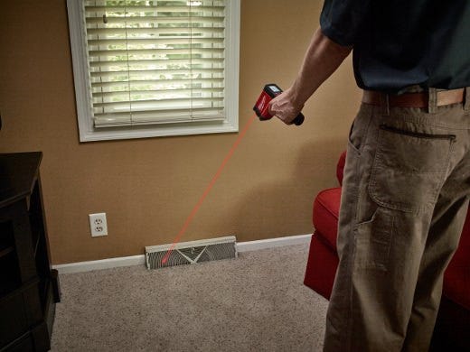 Milwaukee 2268-20NST 12:1 Infrared Temp-Gun - Image 3