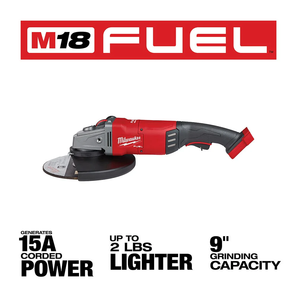 Milwaukee 2785-20 M18 FUEL 7" / 9" Large Angle Grinder, Tool Only - Image 3