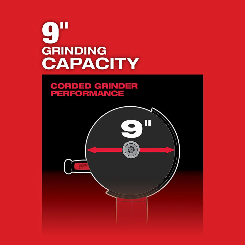 Milwaukee 2785-20 M18 FUEL 7" / 9" Large Angle Grinder, Tool Only - Image 6