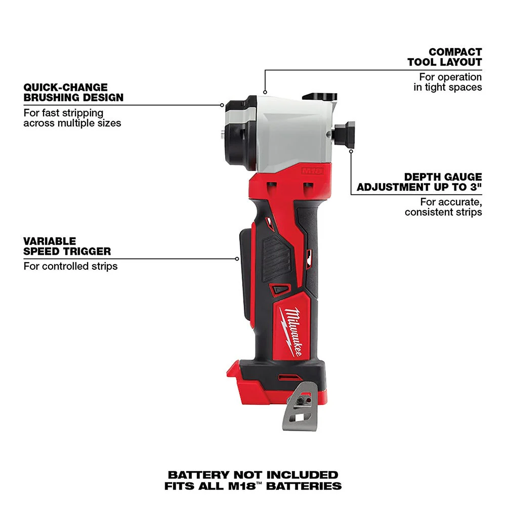 Milwaukee 2935-20 M18 Cable Stripper, Tool-Only - Image 3
