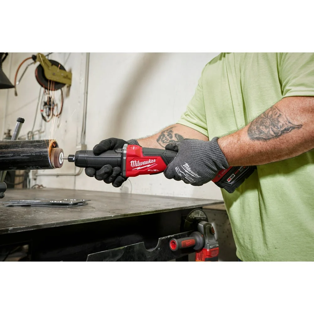 Milwaukee 2984-20 M18 FUEL Variable Speed, Braking Die Grinder, Paddle Switch w/ ONE-KEY - Image 11