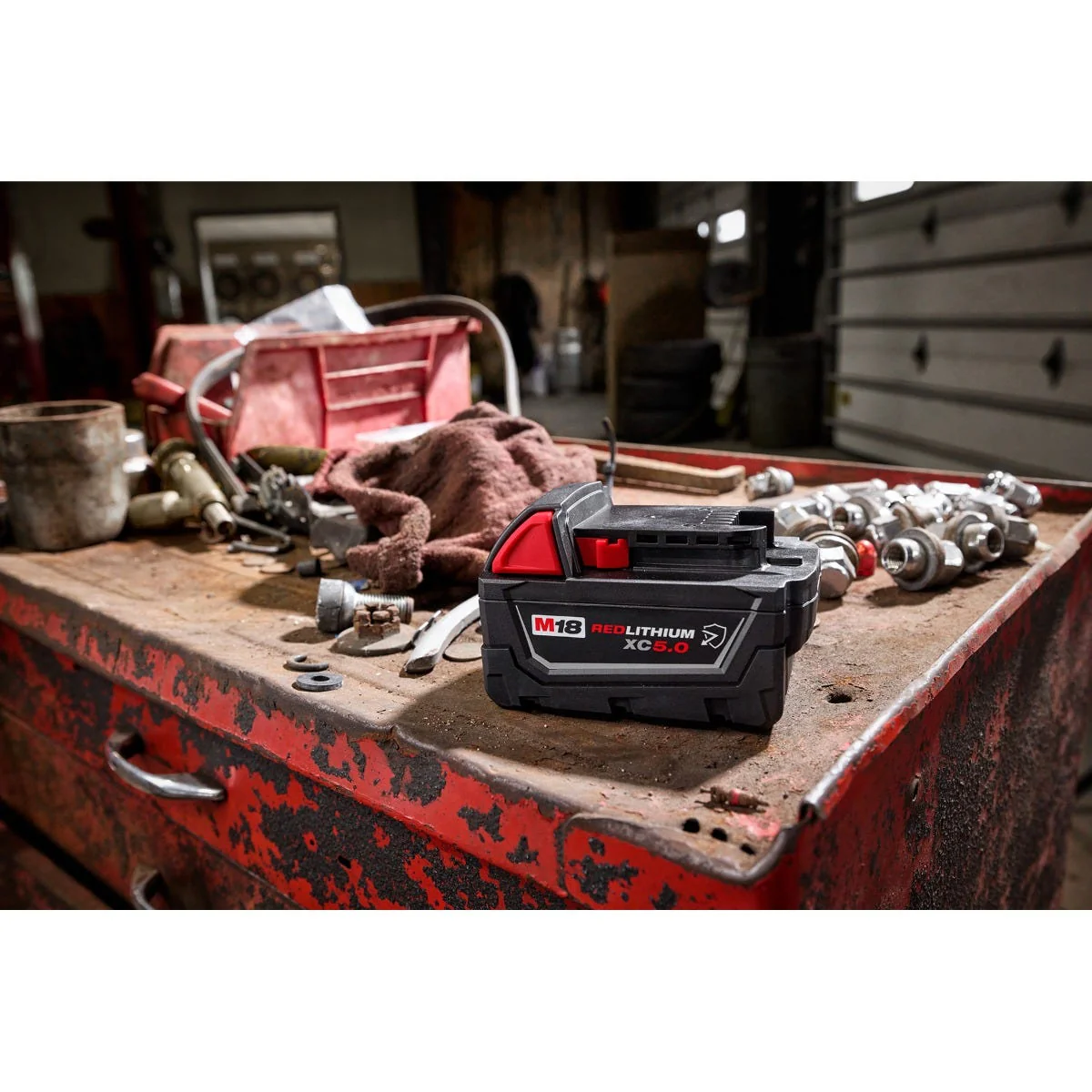 Milwaukee 48-11-1850R M18 REDLITHIUM XC5.0 Resistant Battery - Image 4