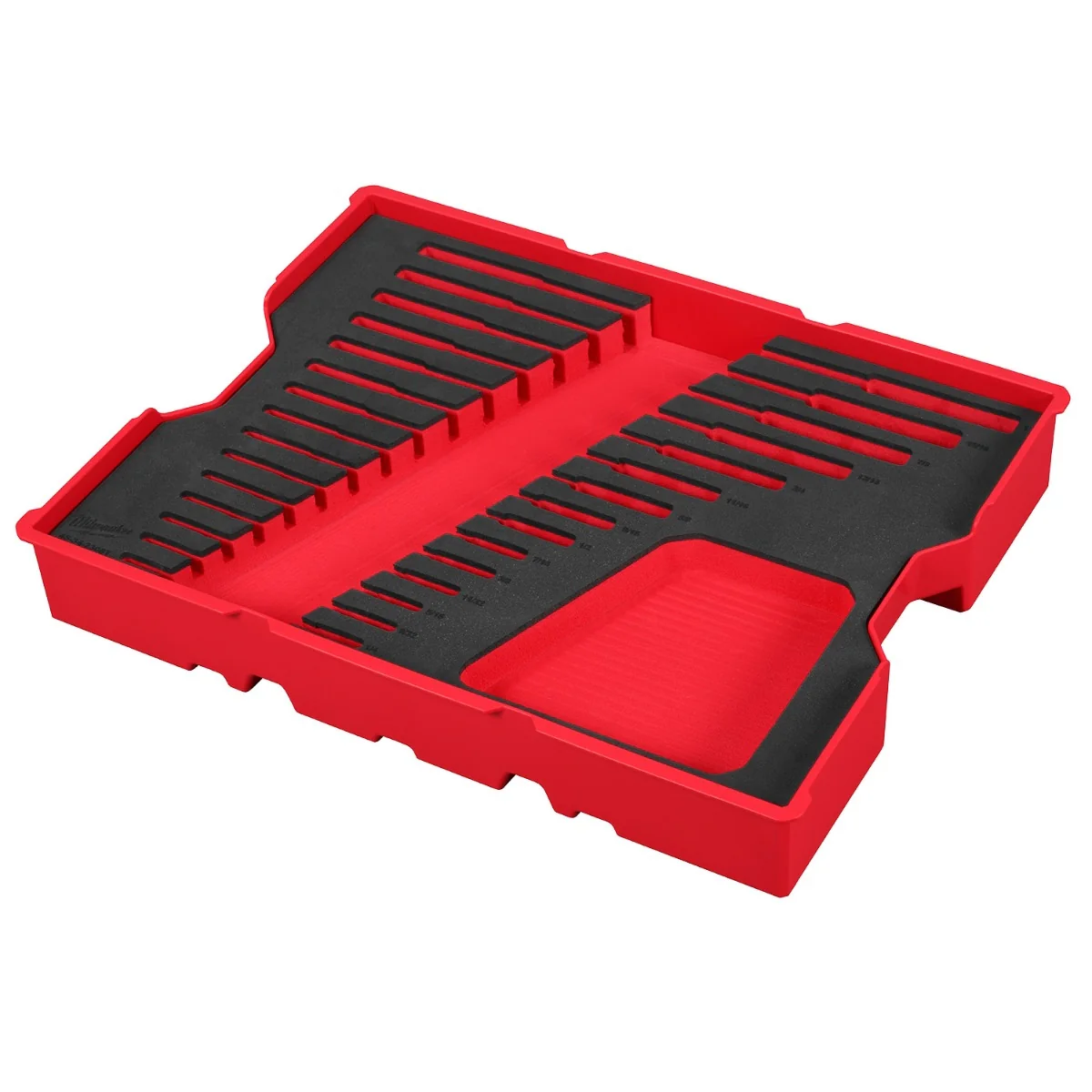 Milwaukee 48-22-0157 15-Piece SAE Ratcheting Combination Wrench Set with Tray for PACKOUT Drawers - Image 5