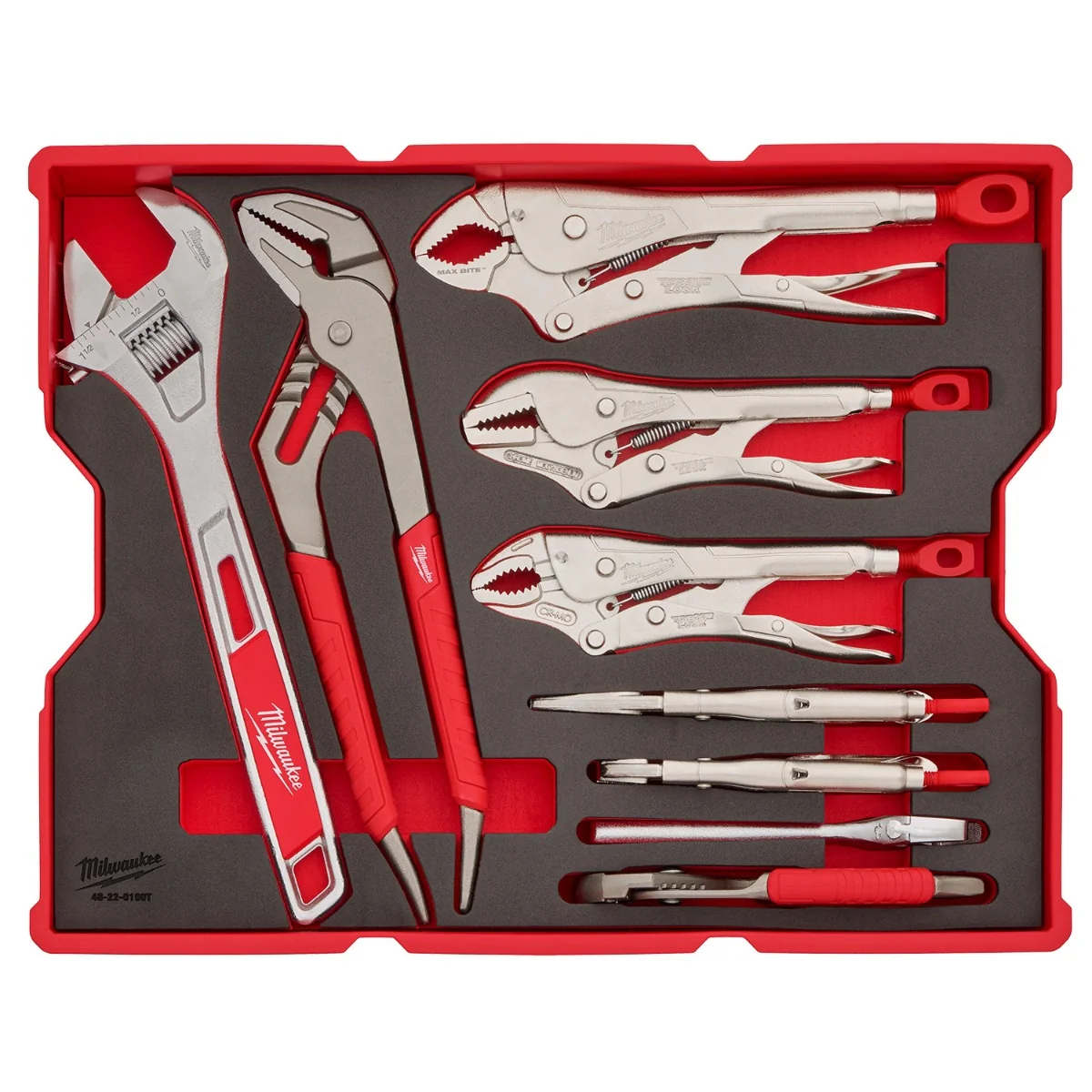 Milwaukee 48-22-0160 9-Piece Pliers & Wrench Set with Tray for PACKOUT Drawers - Image 3
