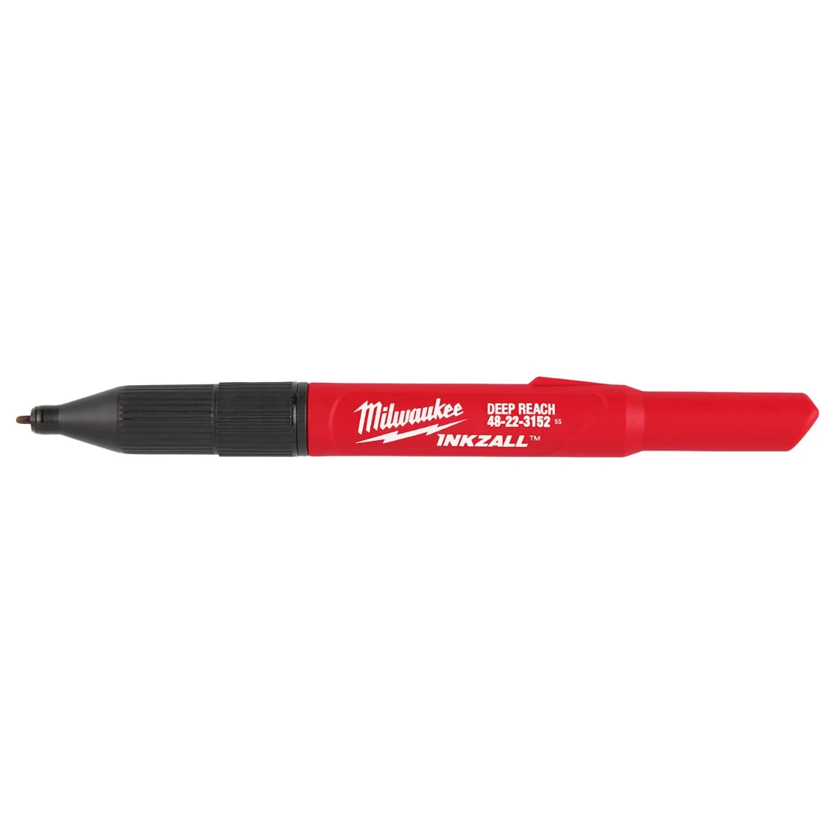 Milwaukee 48-22-3152 INKZALL 2IN1 Deep Reach Ultra Fine Point Black Jobsite Marker - Image 10
