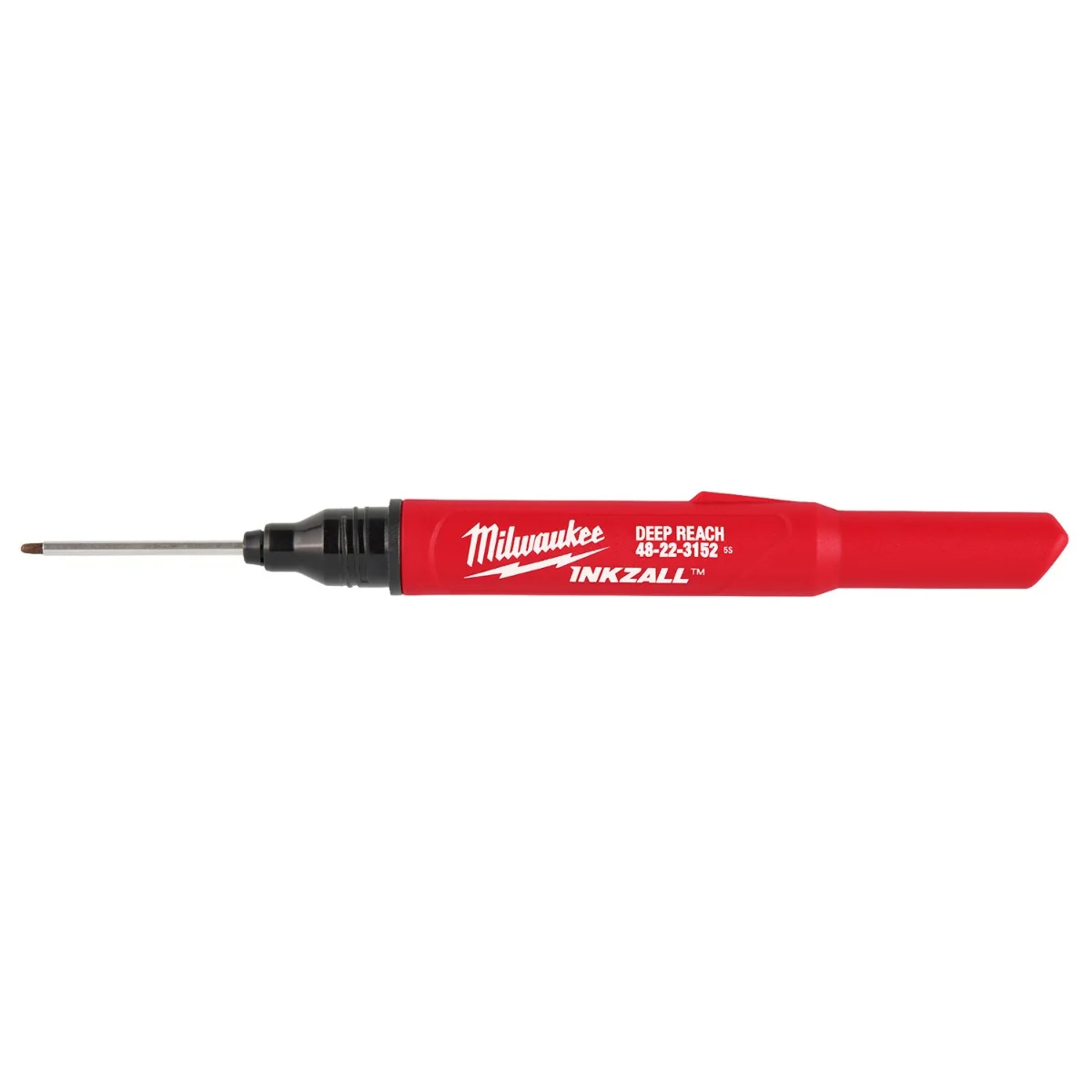 Milwaukee 48-22-3152 INKZALL 2IN1 Deep Reach Ultra Fine Point Black Jobsite Marker - Image 11