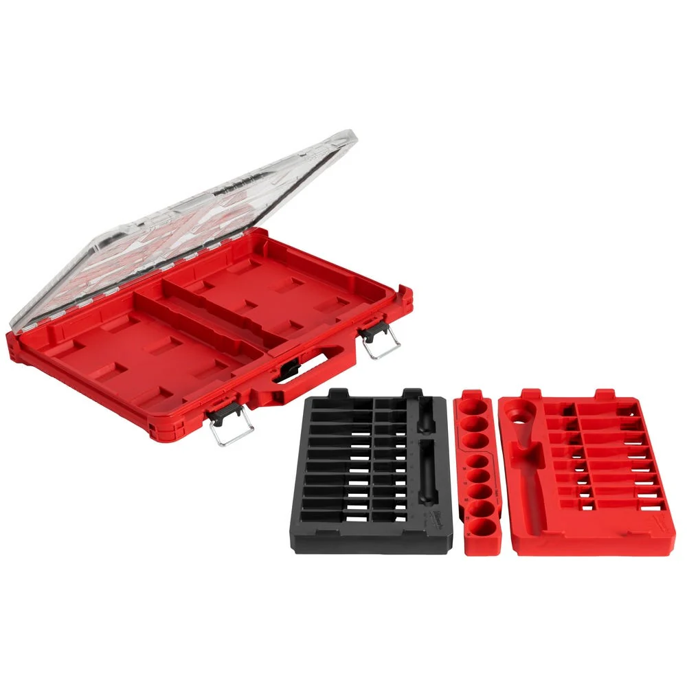 Milwaukee 48-22-9487 47pc 1/2" Drive Ratchet & Socket Set with PACKOUT Organizer - Image 11