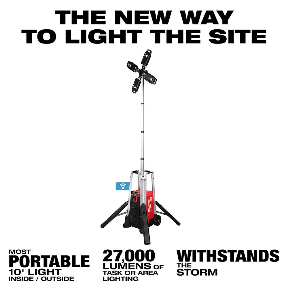 Milwaukee MXF041-1XC MX FUEL MX FUEL Cordless 27,000-Lumen ROCKET Tower Light / Charger - Image 3