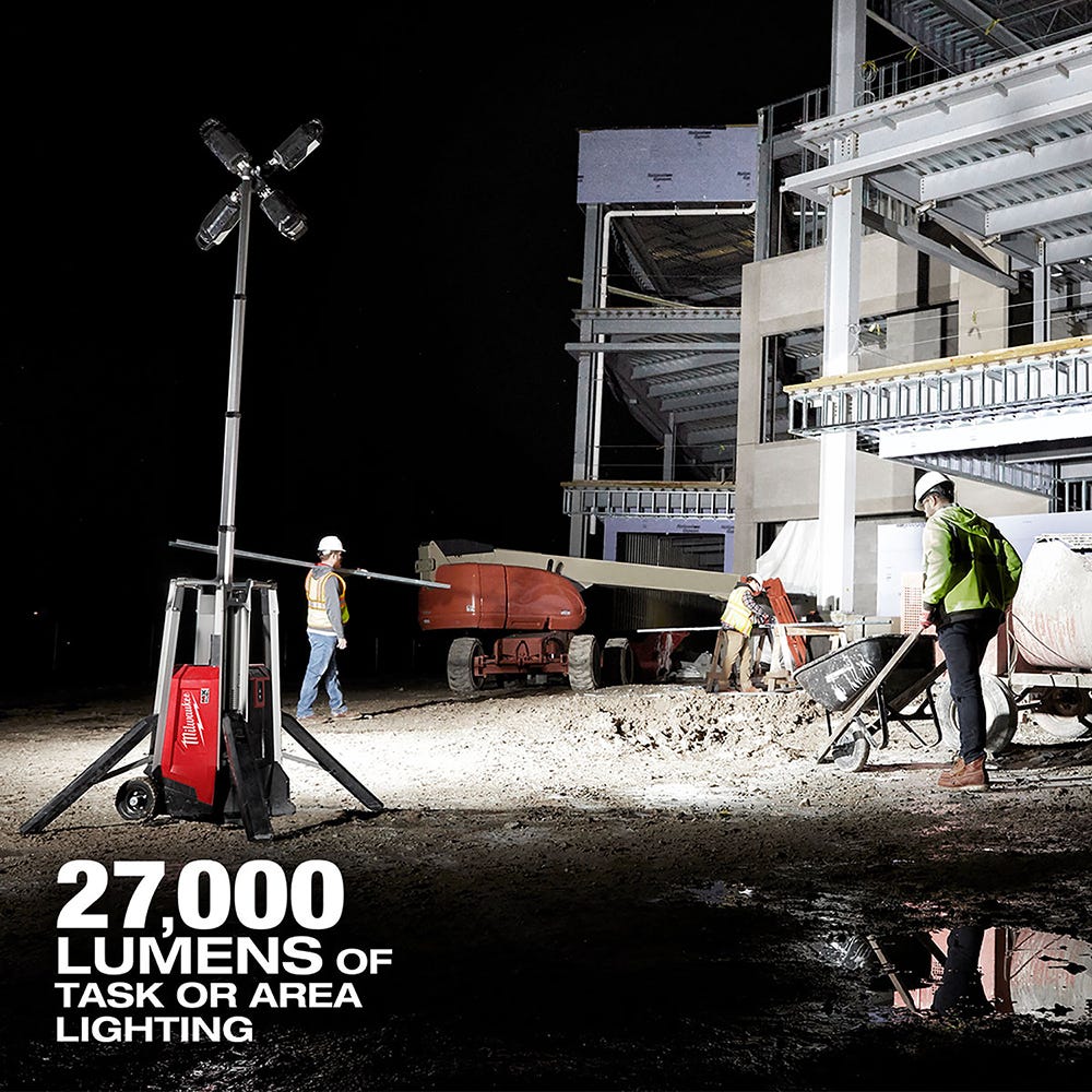 Milwaukee MXF041-1XC MX FUEL MX FUEL Cordless 27,000-Lumen ROCKET Tower Light / Charger - Image 7