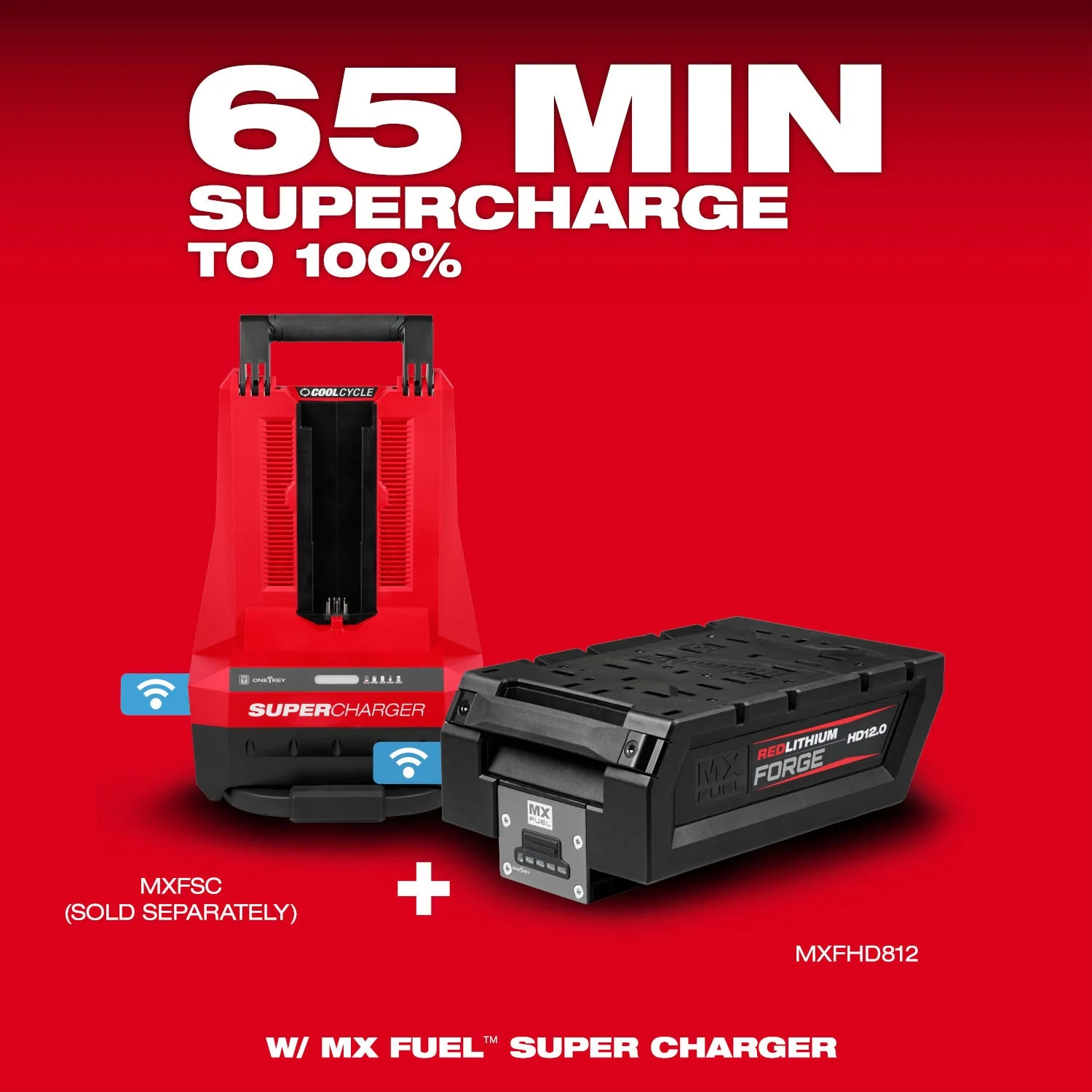 Milwaukee MXFHD812 MX FUEL REDLITHIUM FORGE HD12.0 BATTERY PACK - Image 5