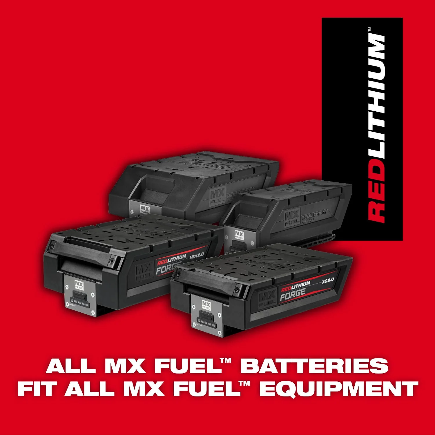 Milwaukee MXFHD812 MX FUEL REDLITHIUM FORGE HD12.0 BATTERY PACK - Image 9