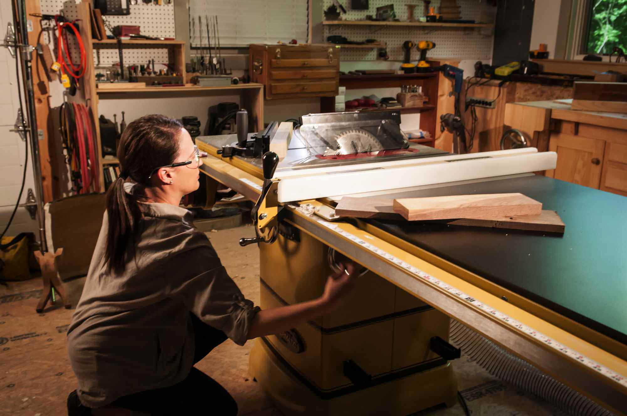 Powermatic 1791000K PM1000 Table saw, 1-3/4HP 1PH, 30" Rip w/Accu-Fence System - Image 6