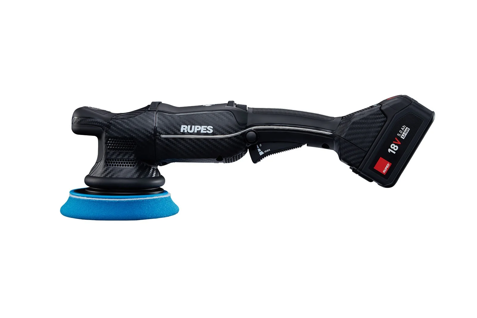 Rupes HLR15/CB2/BAS Ibrid 6-in. 18V Cordless Polisher Basic 5.0Ah Kit - Image 4