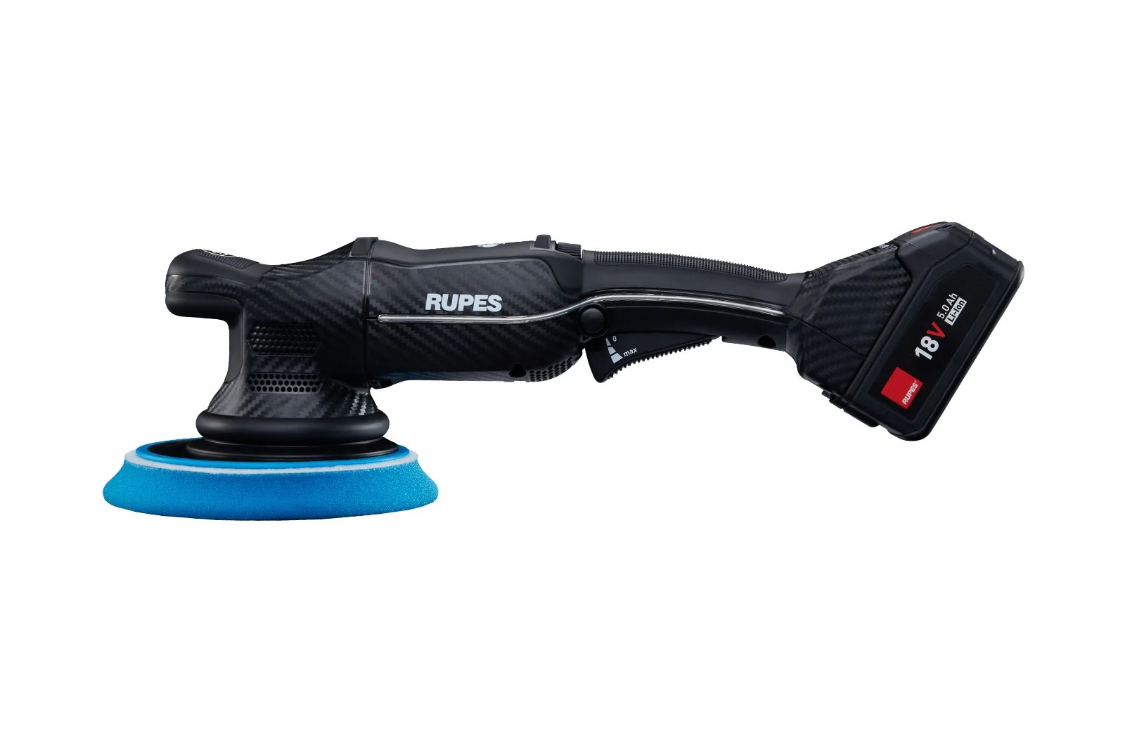 Rupes HLR21/CB2/BAS Ibrid HLR21 18v Cordless Polisher Basic 5.0Ah Kit - Image 4